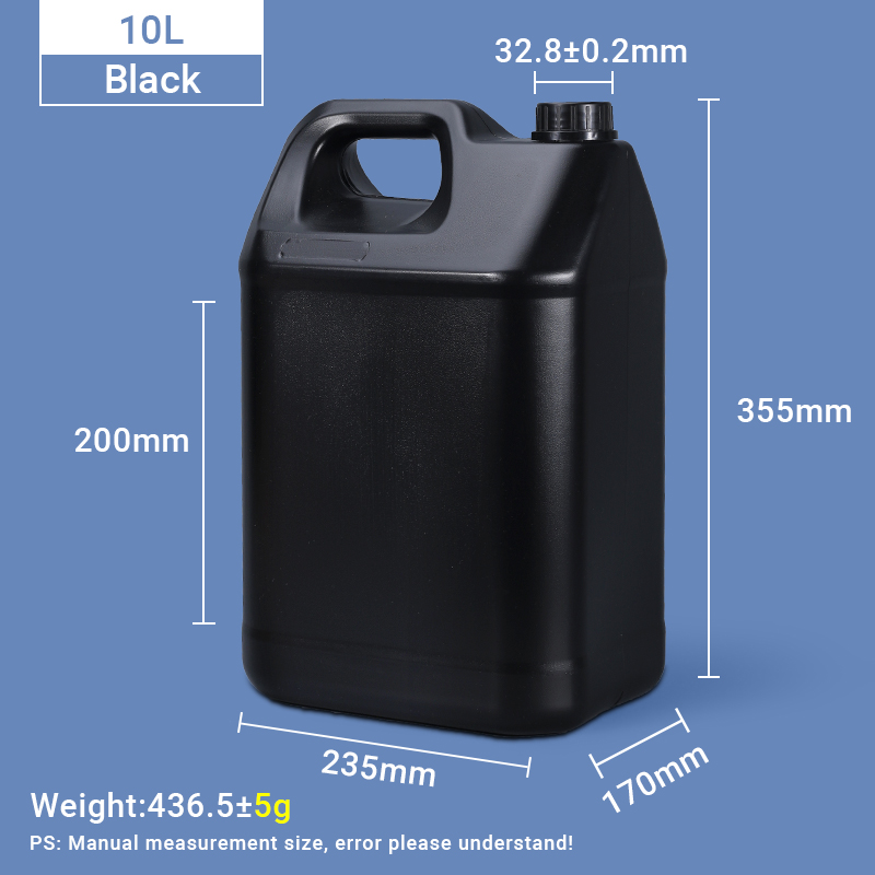 10L F Style Jugs 10 Liter HDPE Plastic Jug Plastic Jerry Can