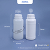 300ml Plastic HDPE Bottle with TE Lid