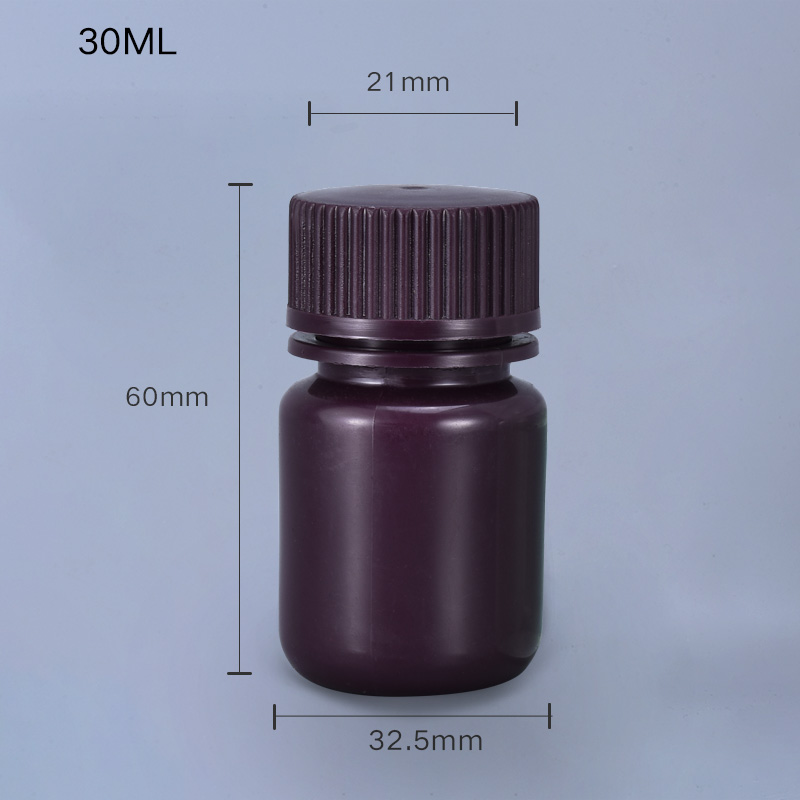 30ML Wide Neck Plastic HDPE Bottle