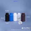 250ml Plastic HDPE Bottle with TE Lid and Measuring Cover