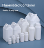 250ML Fluorinated Plastic HDPE Bottle