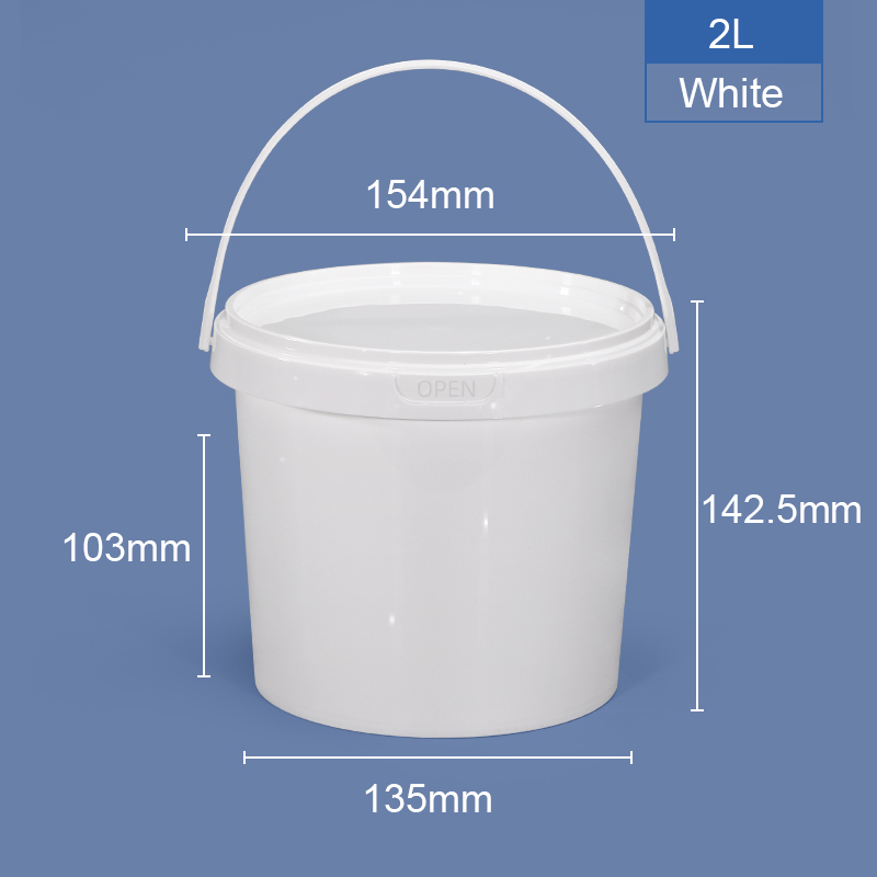 2000ml Food-grade PP Bucket