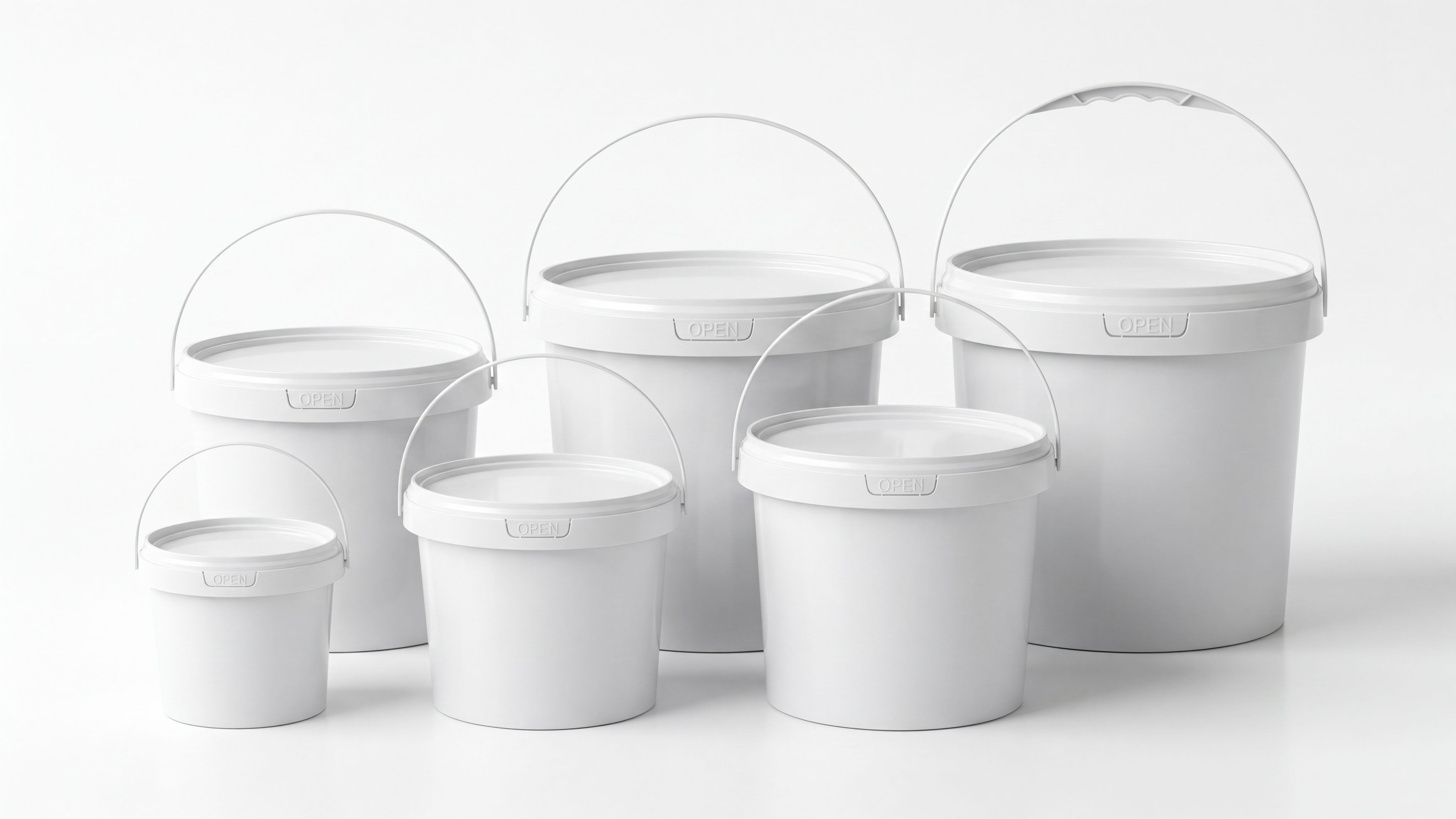 300ml-10L plastic bucket series LC