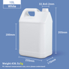 10L F Style Jugs 10 Liter HDPE Plastic Jug Plastic Jerry Can
