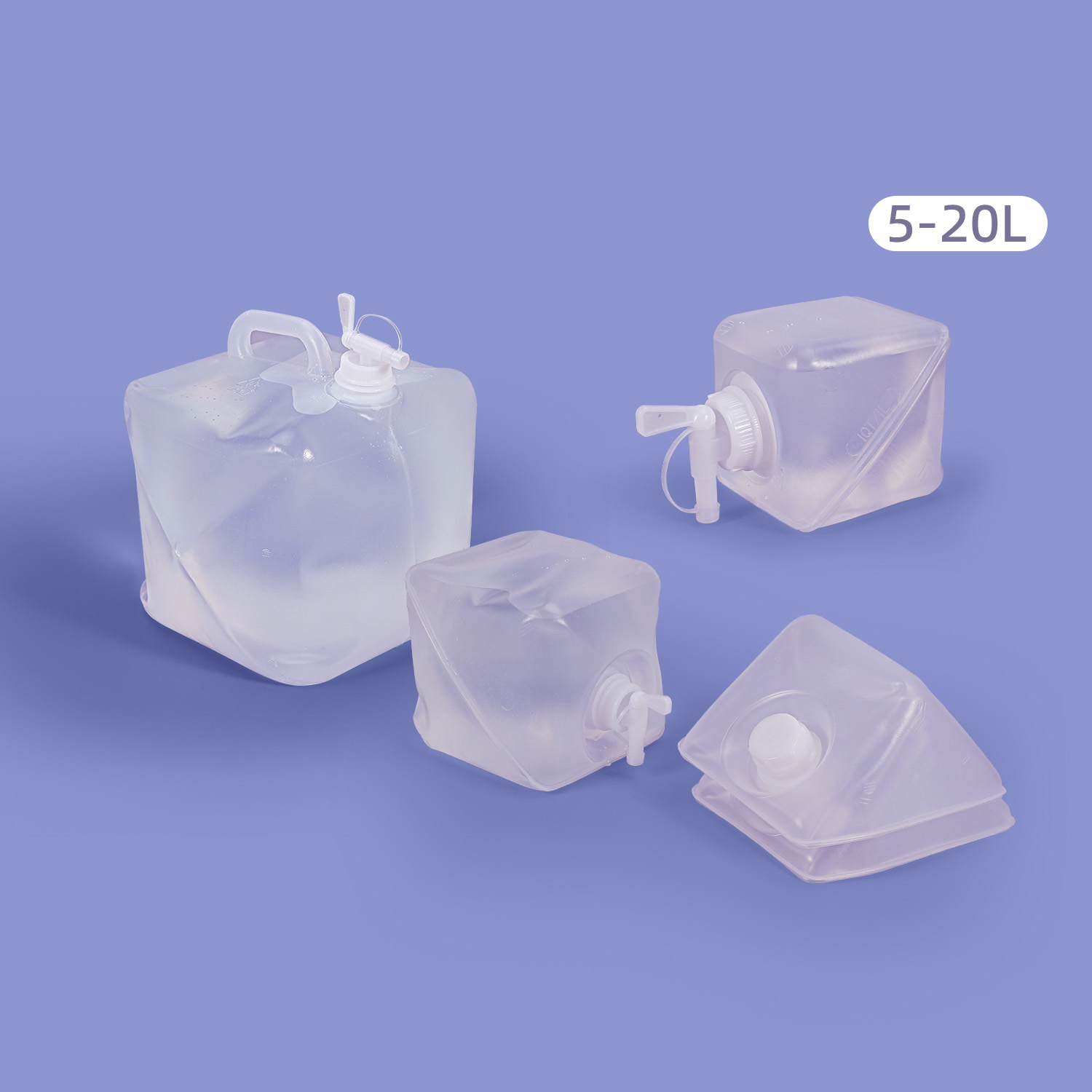 4L Plastic Folding Jerry Can