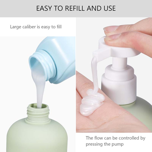 200ml Pump Shampoo Bottle