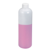 500ml Translucence White PE Bottle with Screw PP Cap and Foil Foam Gasket for Chemical Materials Detergent Lubricant Packaging