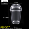 32oz 1030ml Clear PET Plastic Cup