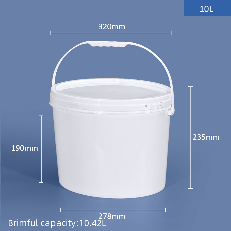 10L 2gallon plastic bucket