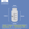 250ml 8oz HDPE Reagent Bottle with Screw Cap