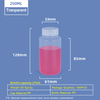250ML Wide Neck Plastic PP Bottle