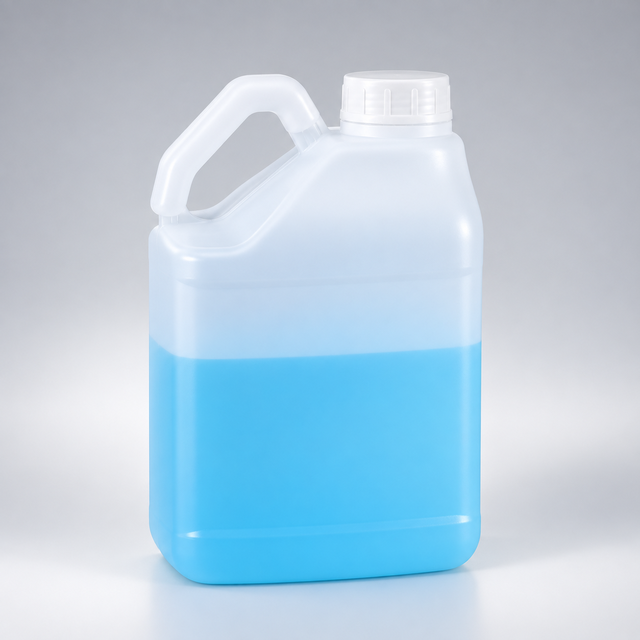5L HDPE Plastic F Style Jug Jerry Can with Side Handle