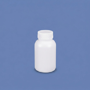150ml HDPE Wide Mouth Plastic Bottle with Inner Cap Leakproof for Chemical Lab Use