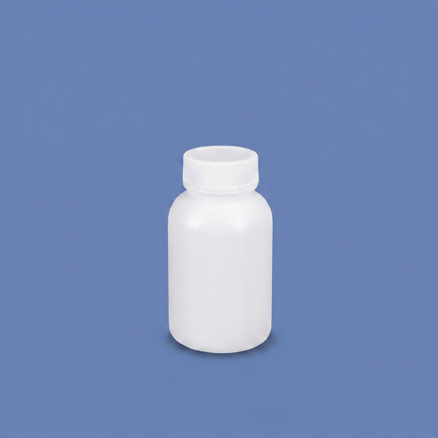 150ml HDPE Wide Mouth Plastic Bottle with Inner Cap Leakproof for Chemical Lab Use