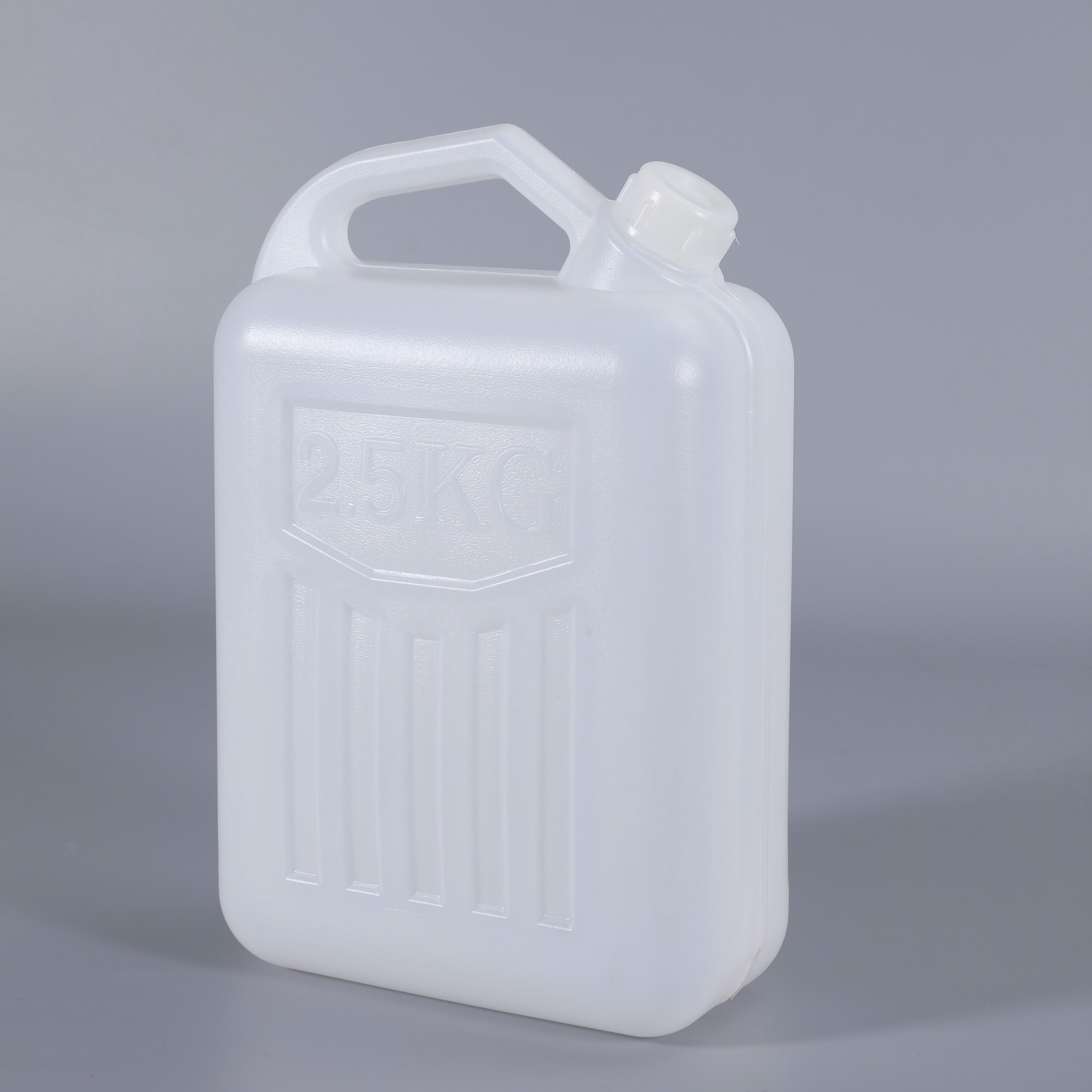 2.5L F Style Jugs 2.5 Liter Food Grade PE Wine Plastic Jerry Can
