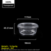 8oz 340ml Clear PET Plastic Cup