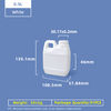 500ml F Style Jugs 0.5 Liter Food Grade HDPE Wine Plastic Jerry Can