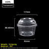 12oz 450ml Clear PET Plastic Cup