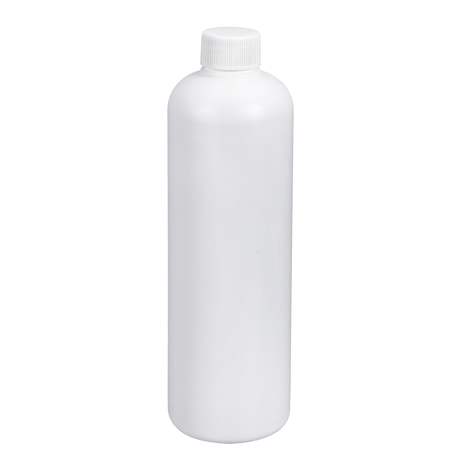 500ml Translucent White PE Bottle with Screw Cap Induction Gasket