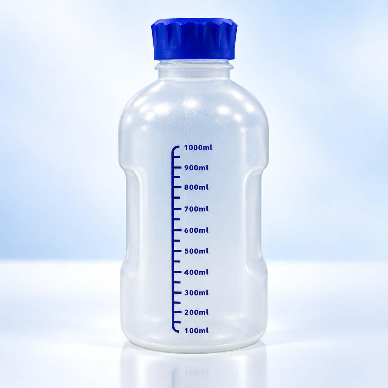1L PP Reagent Bottle with Scale Line