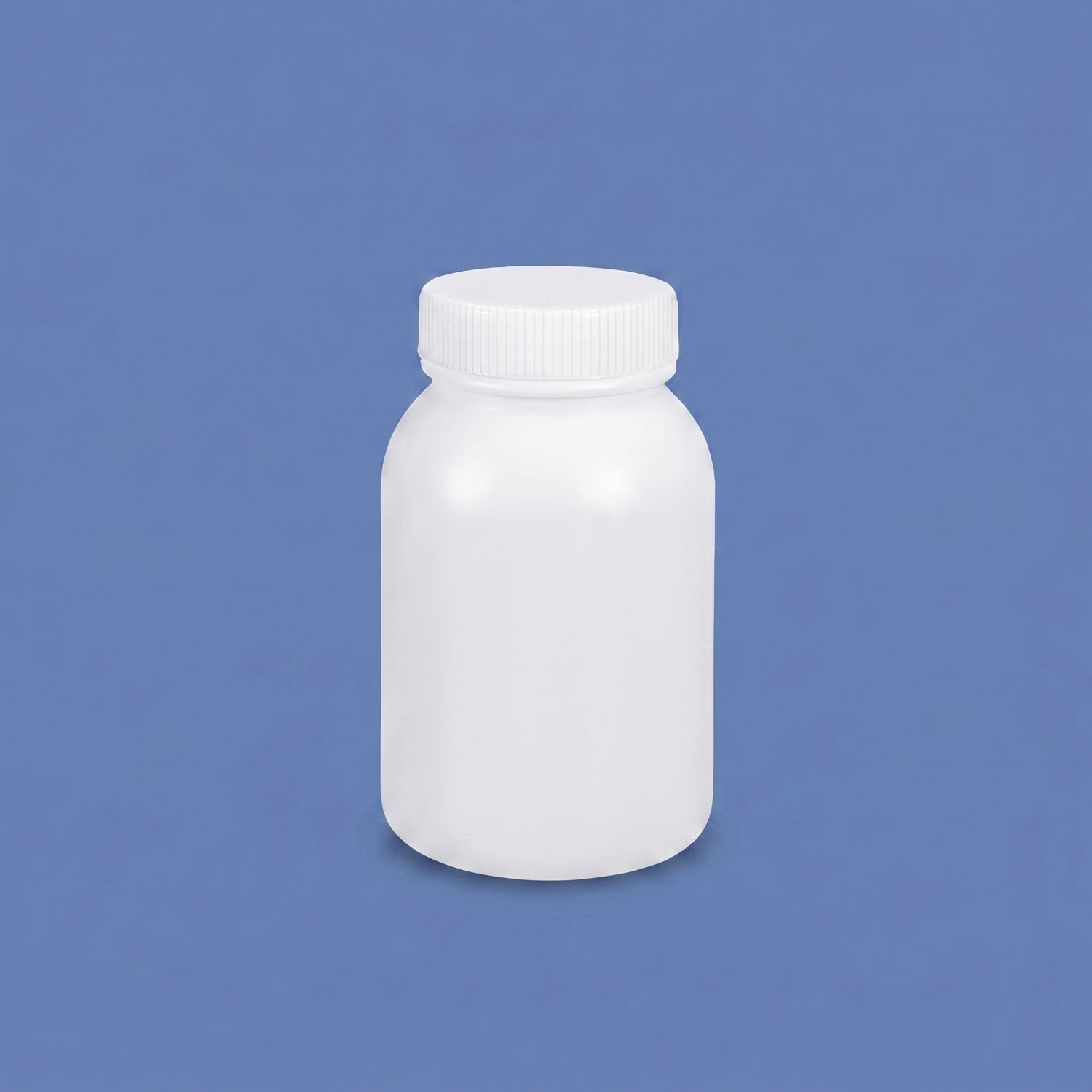300ml HDPE Wide Mouth Plastic Bottle with Inner Cap Leakproof for Chemical Lab Use
